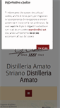 Mobile Screenshot of distilleriaamato.it